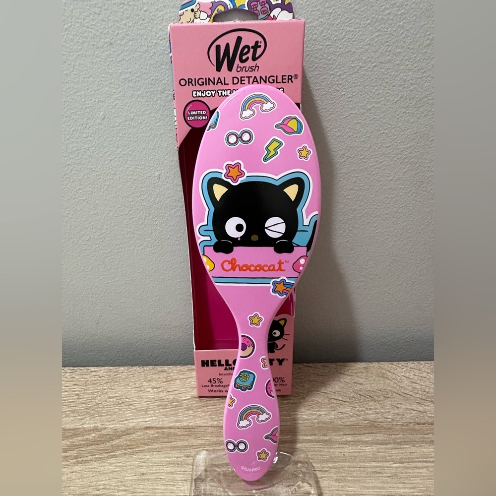 Chococat Original Detangler Wet Brush. Limited Edition. Hello Kitty. Sanrio